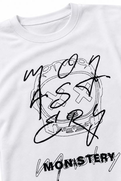 CAMISETA OVERSIZE HOMBRE SKETCH MNSTRY 1.1