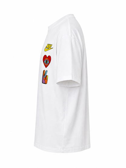 CAMISETA OVERSIZE HOMBRE GOOD VIBES NK 1.1