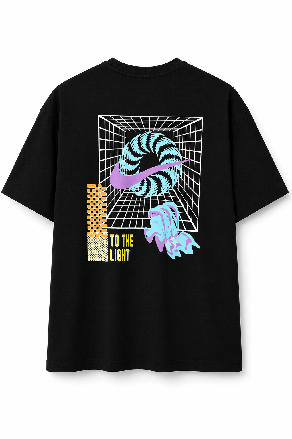 CAMISETA OVERSIZE HOMBRE TO THE LIGHT NK 1.1