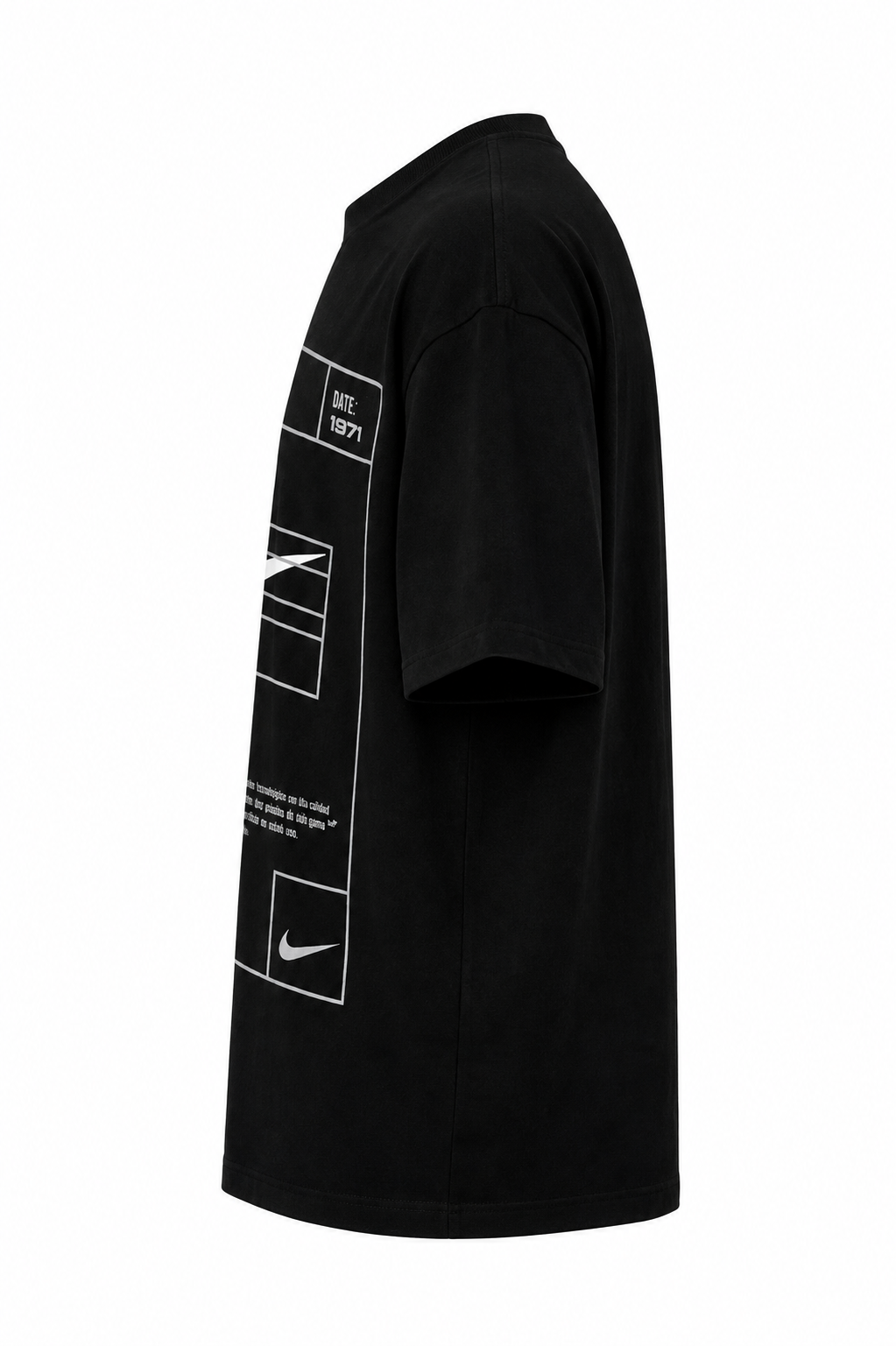 CAMISETA OVERSIZE HOMBRE BLUEPRINT NK 1.1