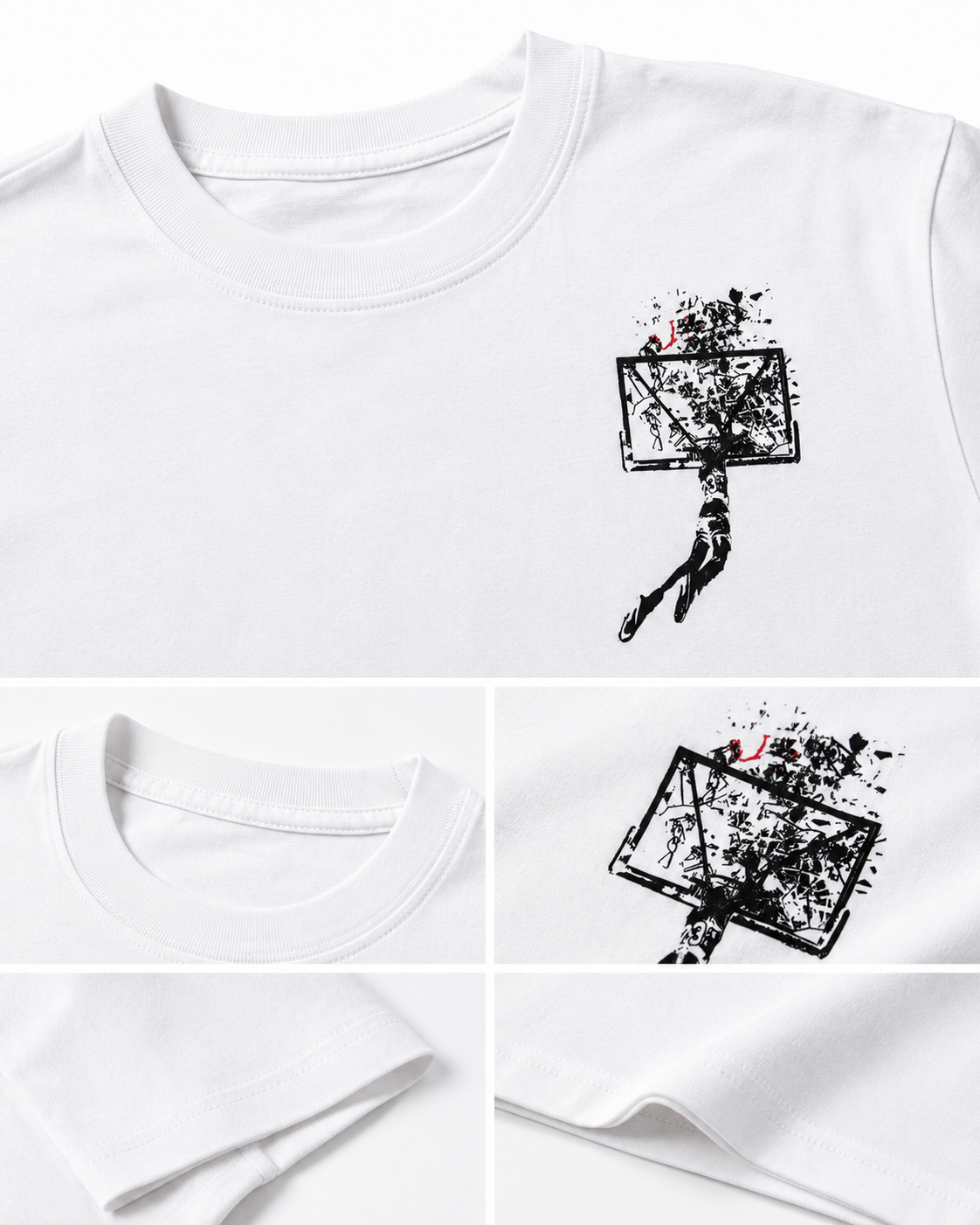 CAMISETA OVERSIZE HOMBRE JORDAN 1985 NK 1.1