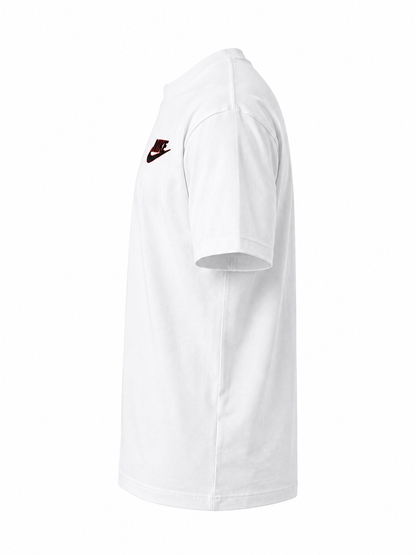 CAMISETA OVERSIZE HOMBRE HERITAGE NK 1.1 BLANCA