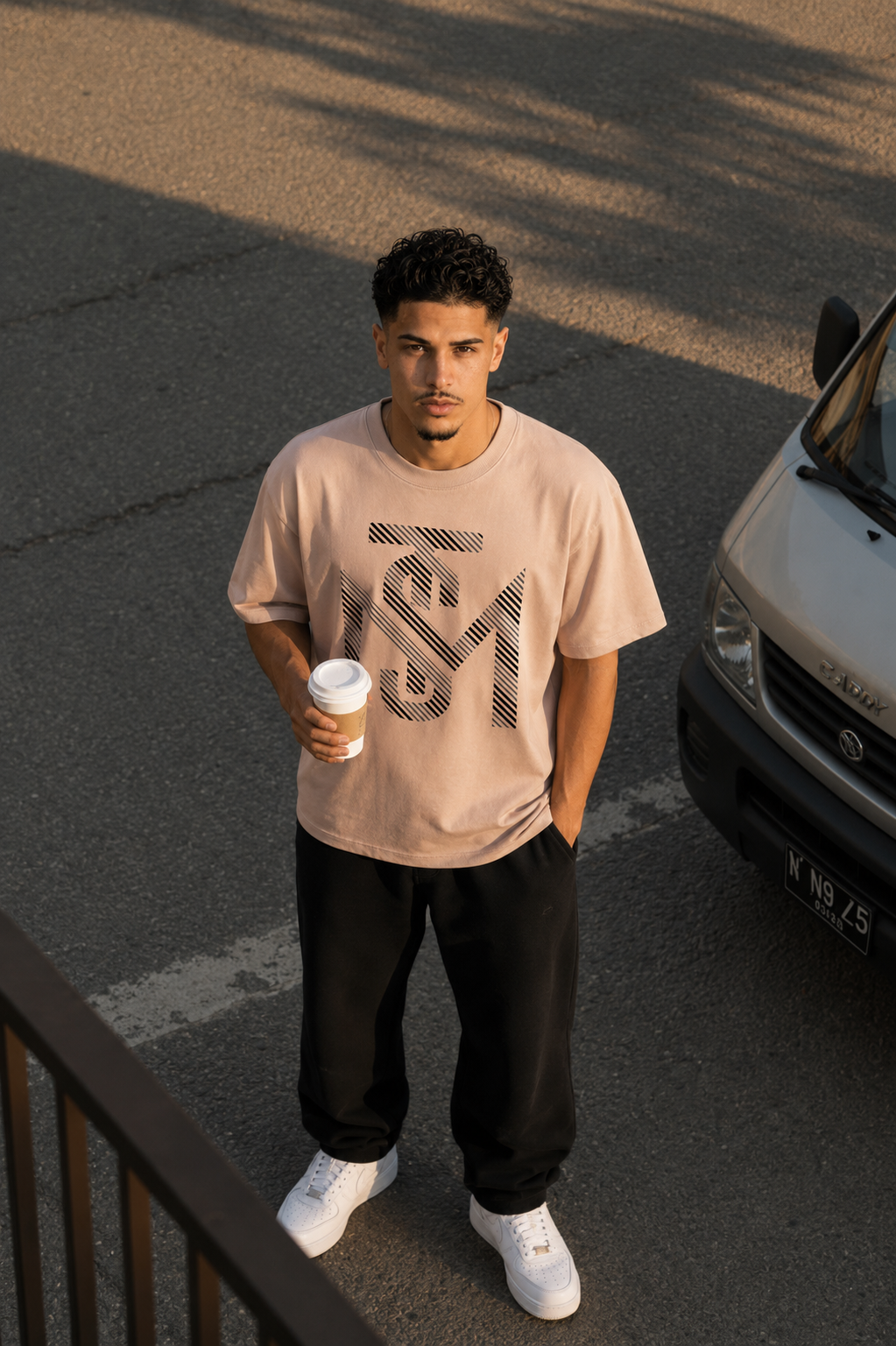 CAMISETA OVERSIZE HOMBRE MST MNSTRY 1.1