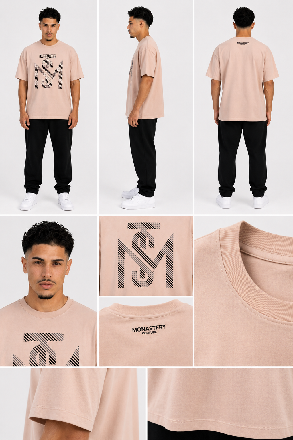 CAMISETA OVERSIZE HOMBRE MST MNSTRY 1.1