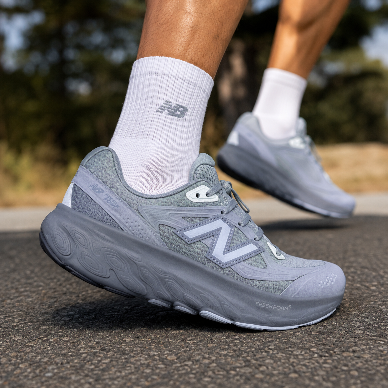 🔥NEW BALANCE FRESH FOAM X - STONE - HOMBRE