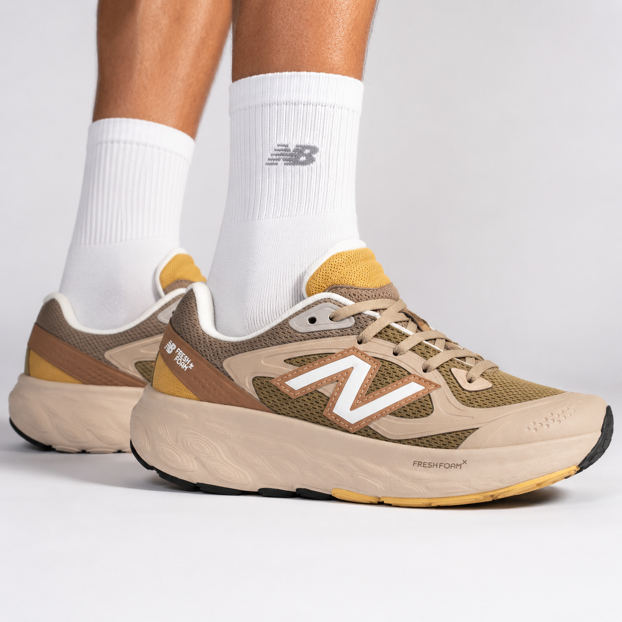 🔥NEW BALANCE FRESH FOAM X - BRWN - HOMBRE