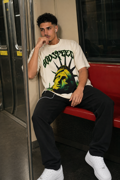 CAMISETA OVERSIZE HOMBRE GDSPD FALLEN LIBERTY 1.1