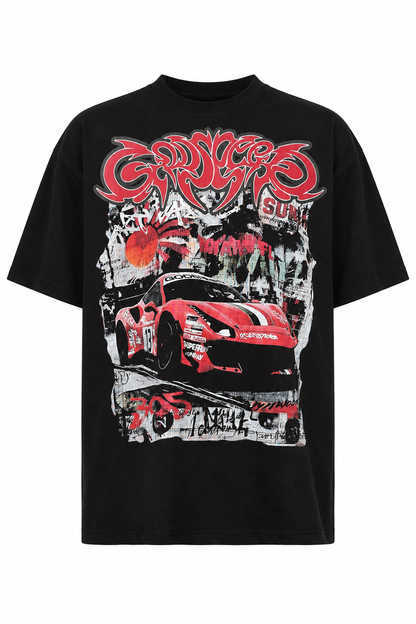 CAMISETA OVERSIZE HOMBRE GDSPD RED LINE 1.1