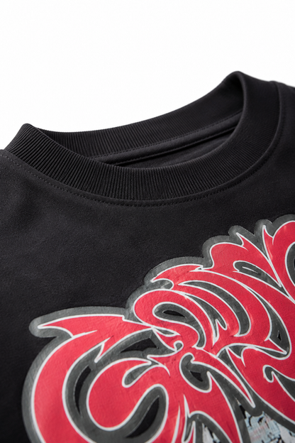 CAMISETA OVERSIZE HOMBRE GDSPD RED LINE 1.1