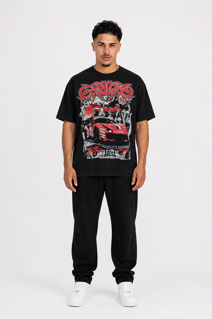 CAMISETA OVERSIZE HOMBRE GDSPD RED LINE 1.1