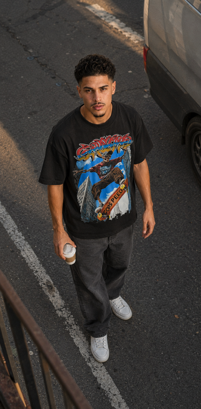 CAMISETA OVERSIZE HOMBRE GDSPD DEAD AIR 1.1
