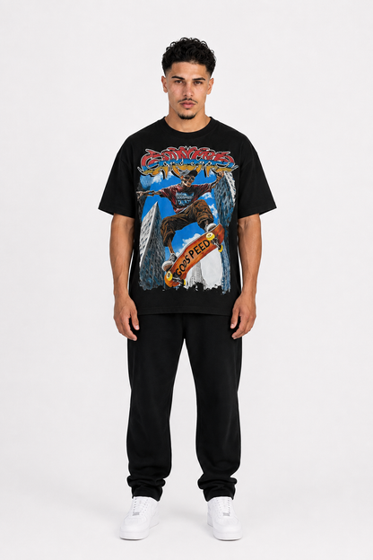 CAMISETA OVERSIZE HOMBRE GDSPD DEAD AIR 1.1