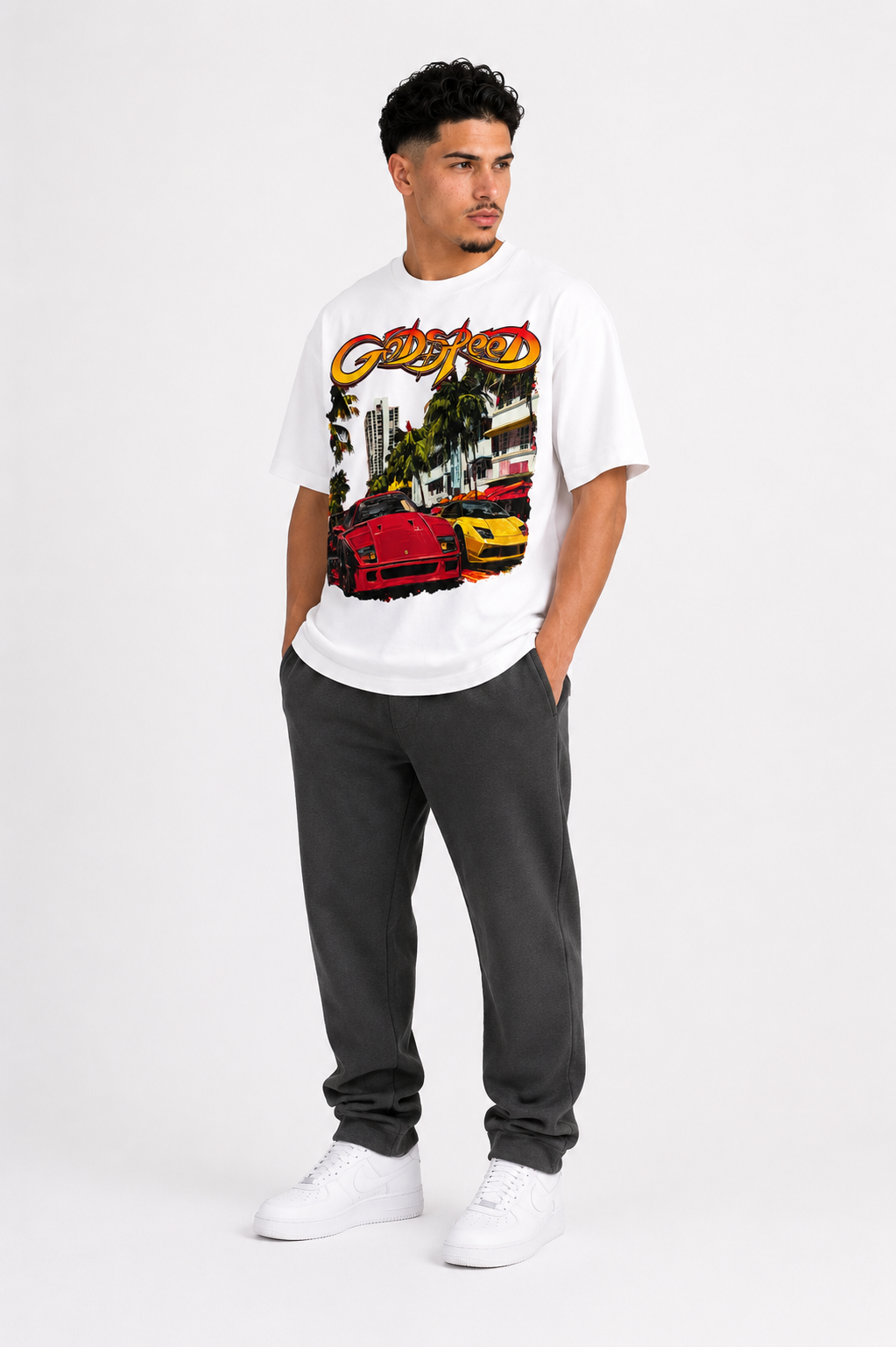 CAMISETA OVERSIZE HOMBRE GDSPD SOUTH BEACH 1.1
