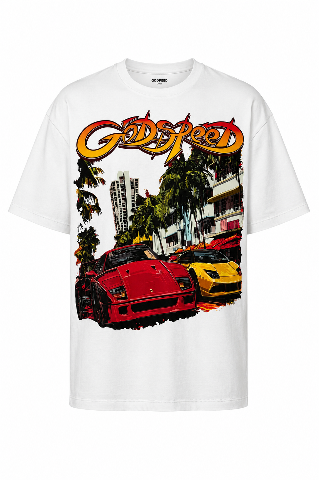 CAMISETA OVERSIZE HOMBRE GDSPD SOUTH BEACH 1.1
