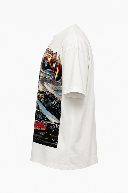 CAMISETA OVERSIZE HOMBRE GDSPD DEAD RACER 1.1