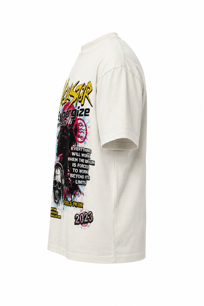 CAMISETA OVERSIZE HOMBRE HLLSTAR SYNERGIZE 1.1