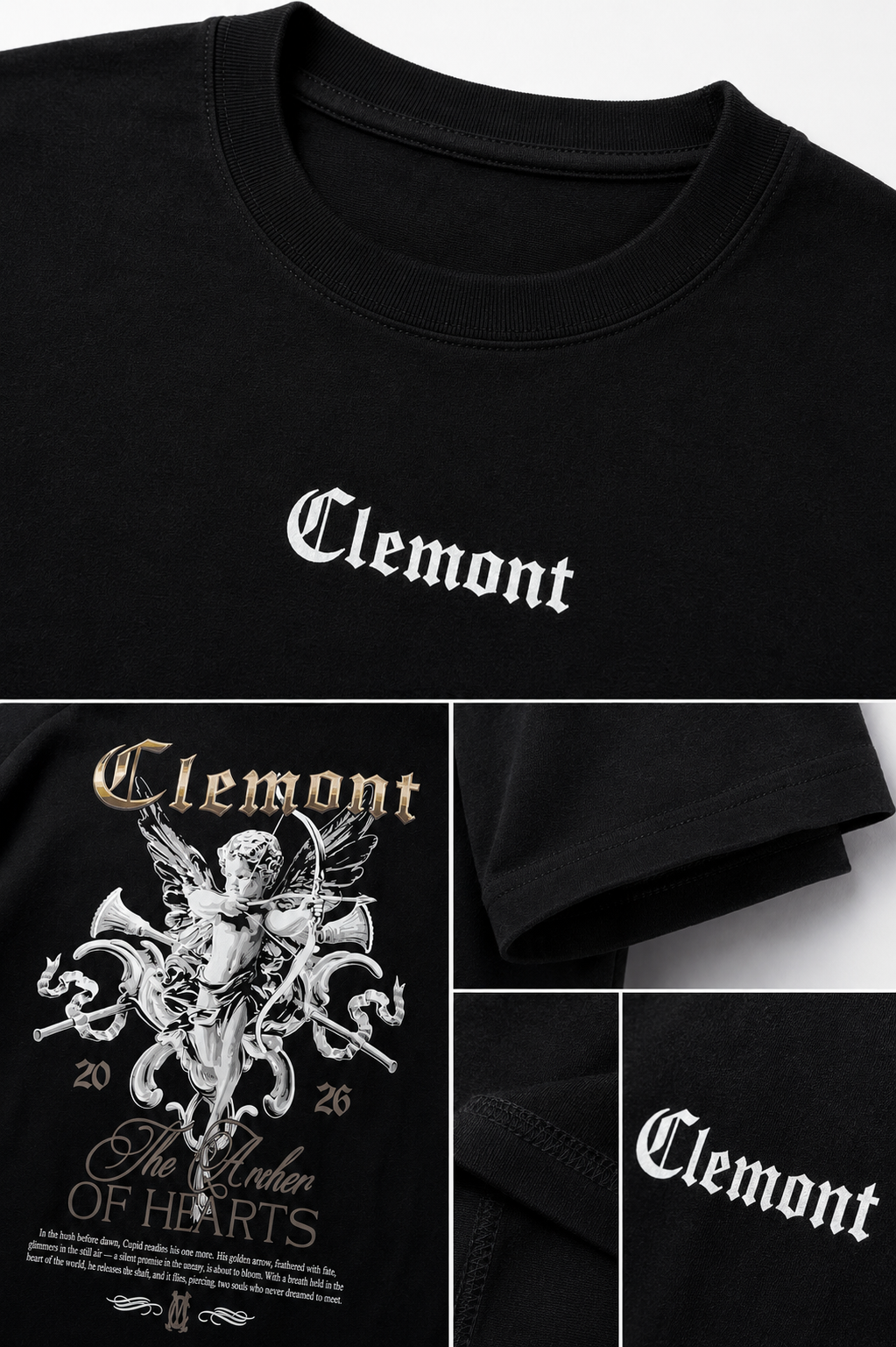 CAMISETA OVERSIZE HOMBRE CLMTN DIVINE ARCHER 1.1