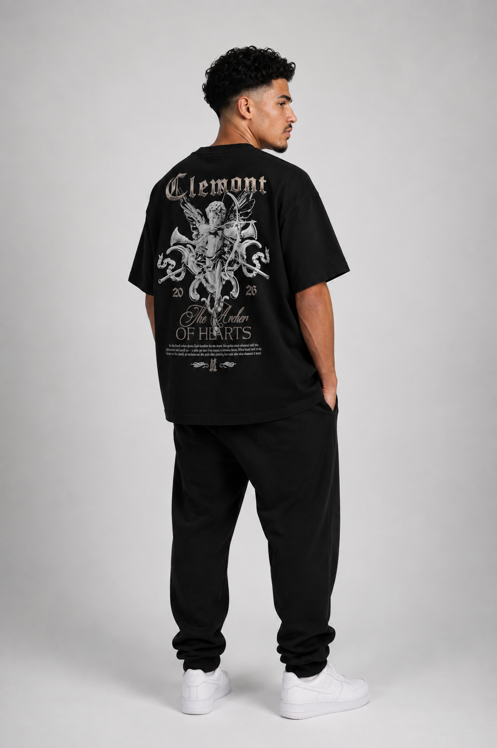 CAMISETA OVERSIZE HOMBRE CLMTN DIVINE ARCHER 1.1
