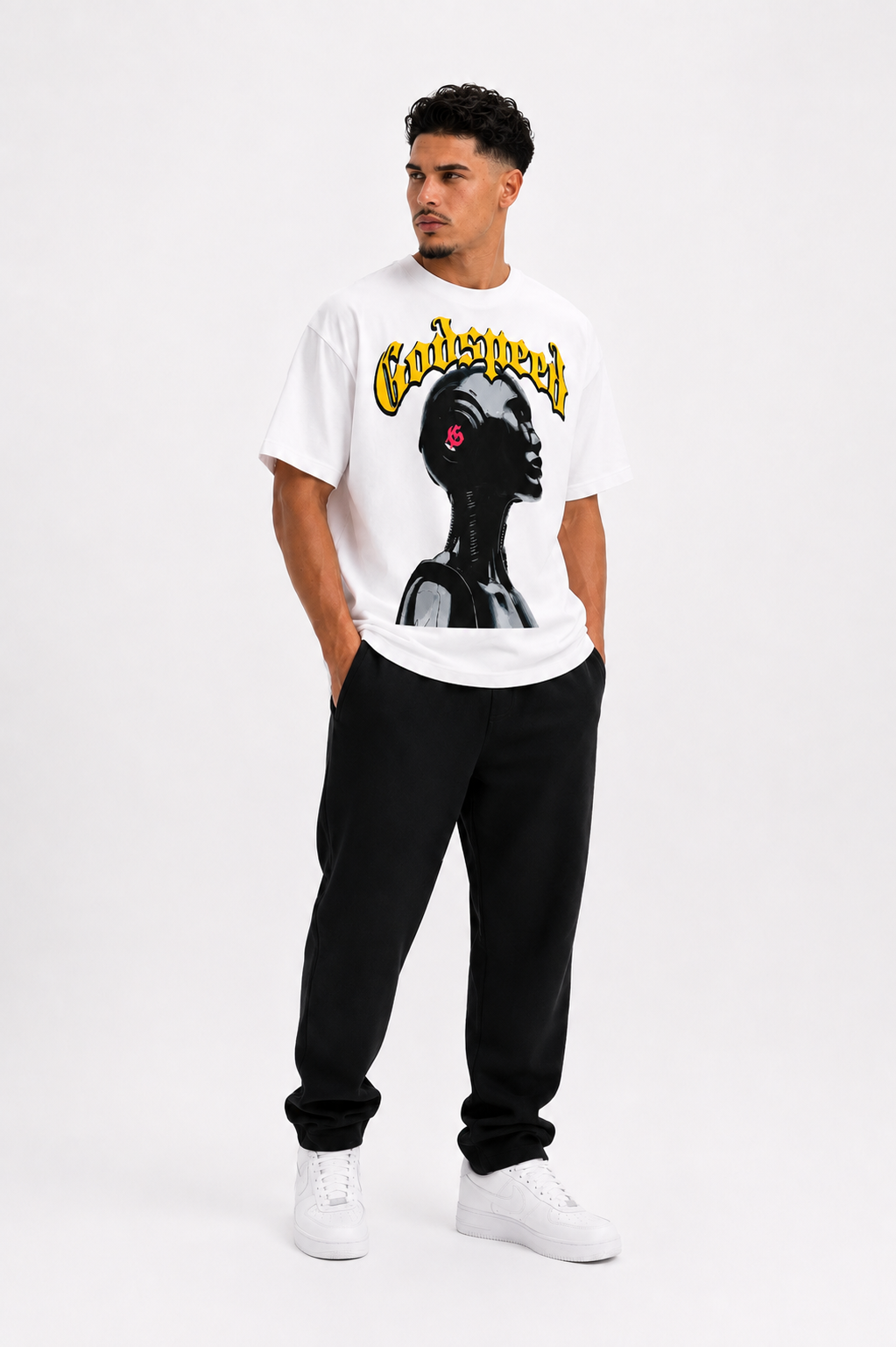 CAMISETA OVERSIZE HOMBRE GDSPD SYNTHETIC SOUL 1.1