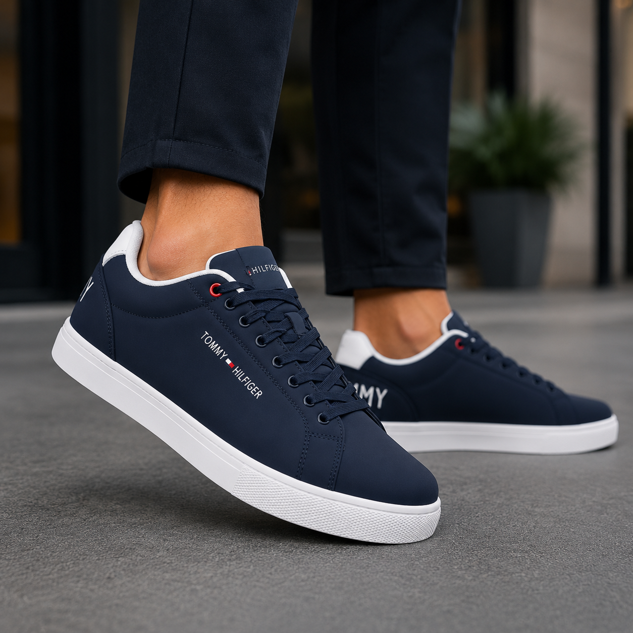 🔥TOMMY H LOW - AZUL - HOMBRE