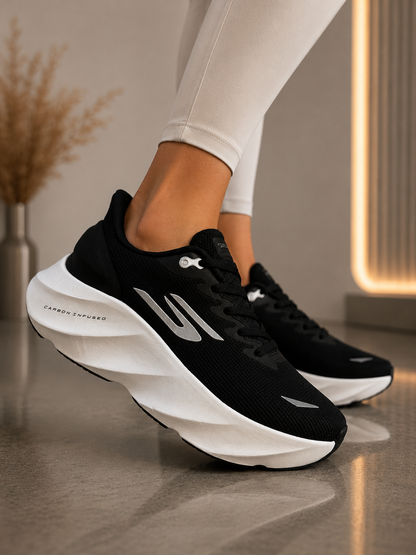 🔥SKECHERS CARBON - NEGRO - MUJER