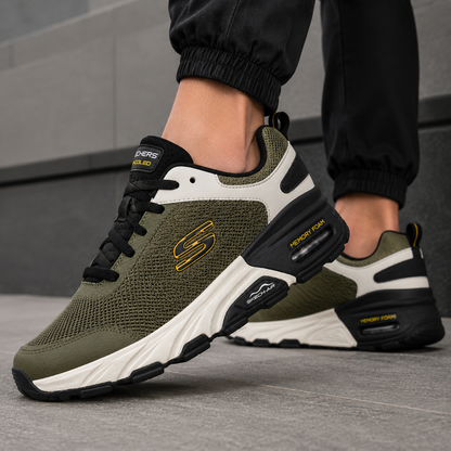 🔥SKECHERS GOODYEAR - HIKING - HOMBRE