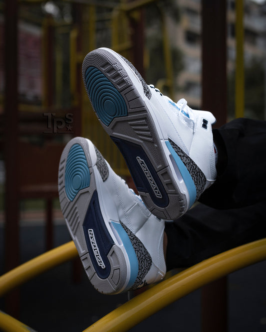 🔥NIKE JORDAN RETRO 3 - UNC - HOMBRE