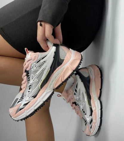 🔥OFF WITHE BE RIGHT BACK - W PINK - MUJER