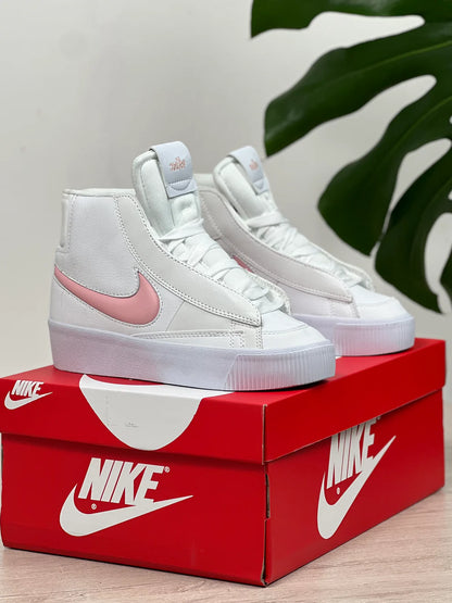 🔥NIKE BLAZER 2.0 - MID WHITE V3 - MUJER