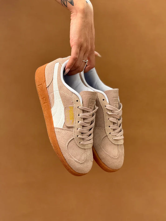 🔥PUMA PALERMO - BEIGE - MUJER