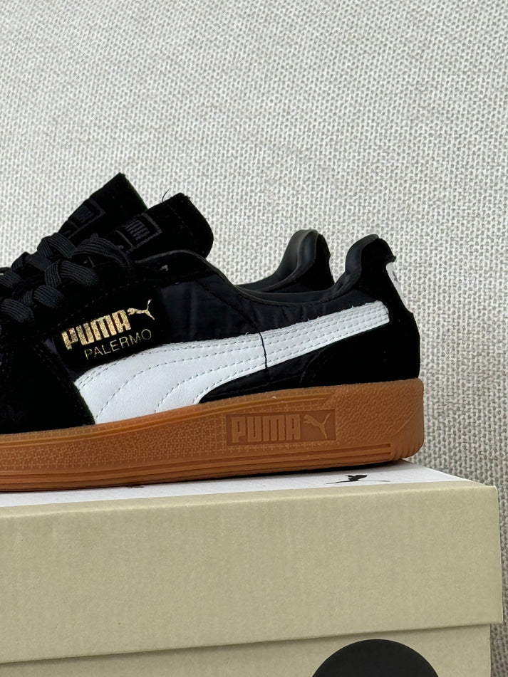 🔥PUMA PALERMO - NEGRO - MUJER