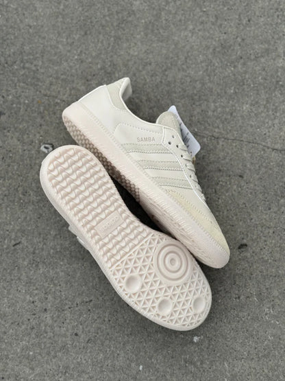 🔥ADIDAS SAMBA - WHITE -  MUJER