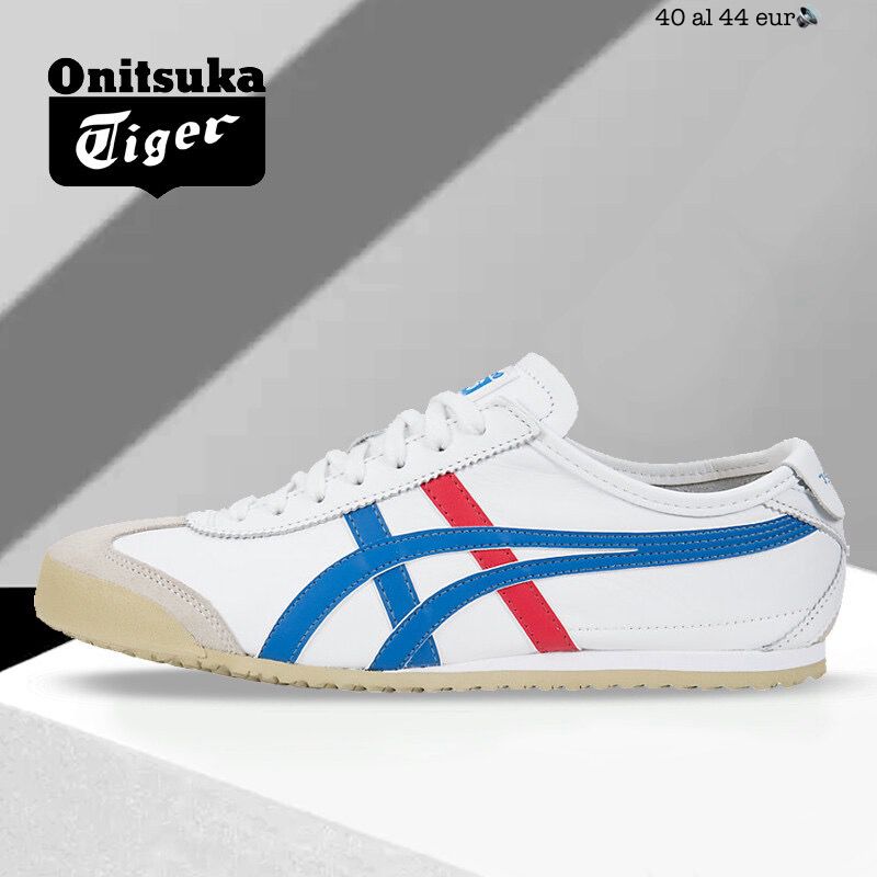 🔥ONITSUKA TIGER - MEXICO 66 - CLASSIC WHITE - HOMBRE