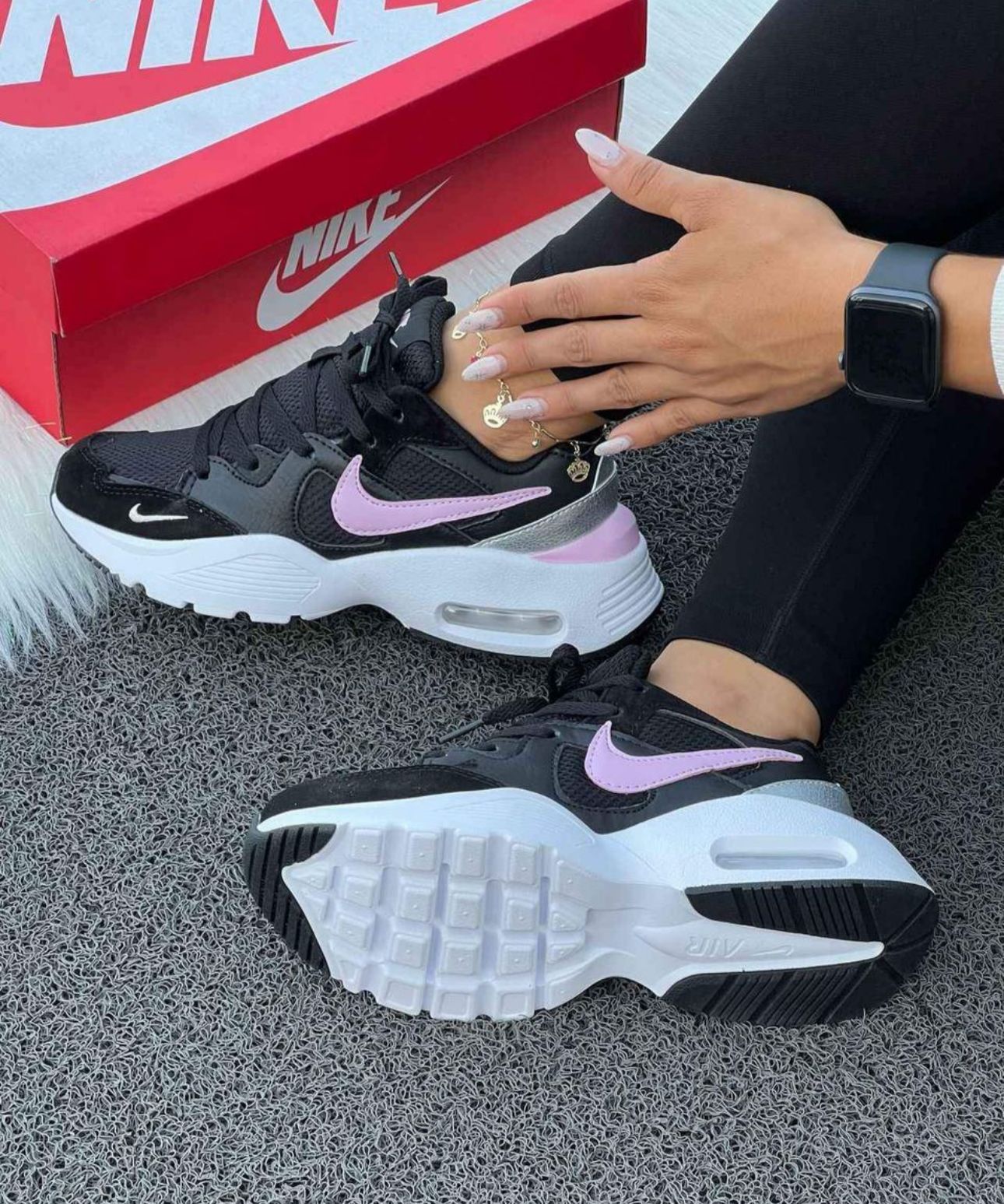 🔥NIKE FUSION - NEGRO vV2 - MUJER