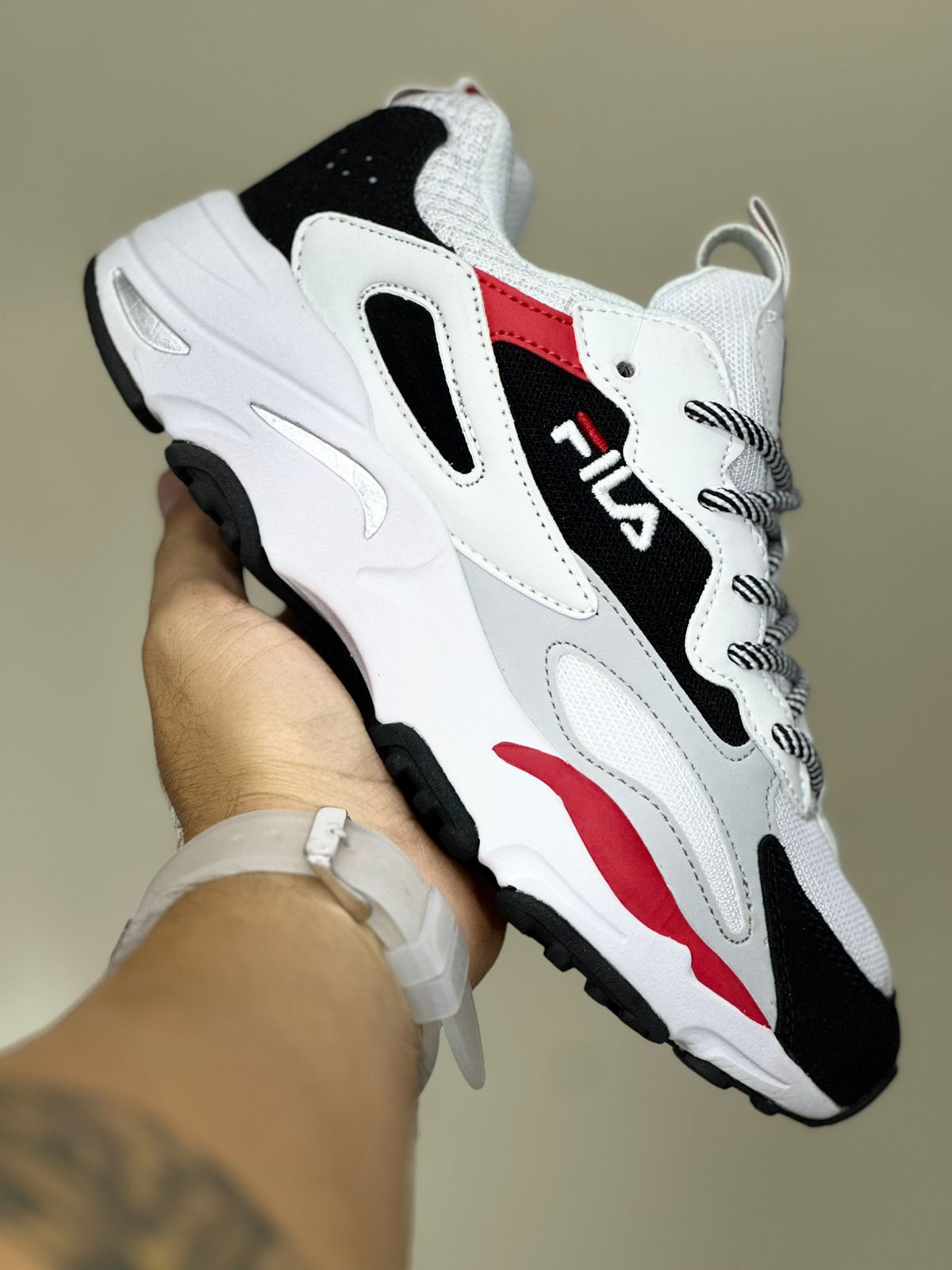 🔥FILA SPORT - RETRO V5 BLANCO  - MUJER