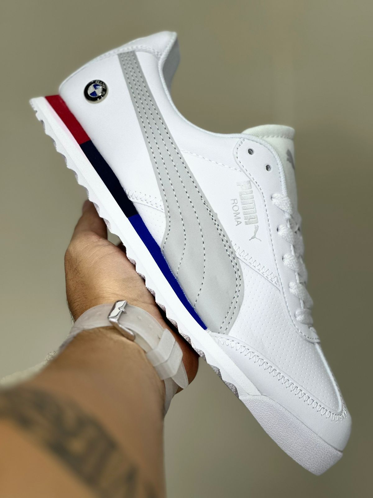 🔥PUMA ROMA - BMW BLANCO - HOMBRE