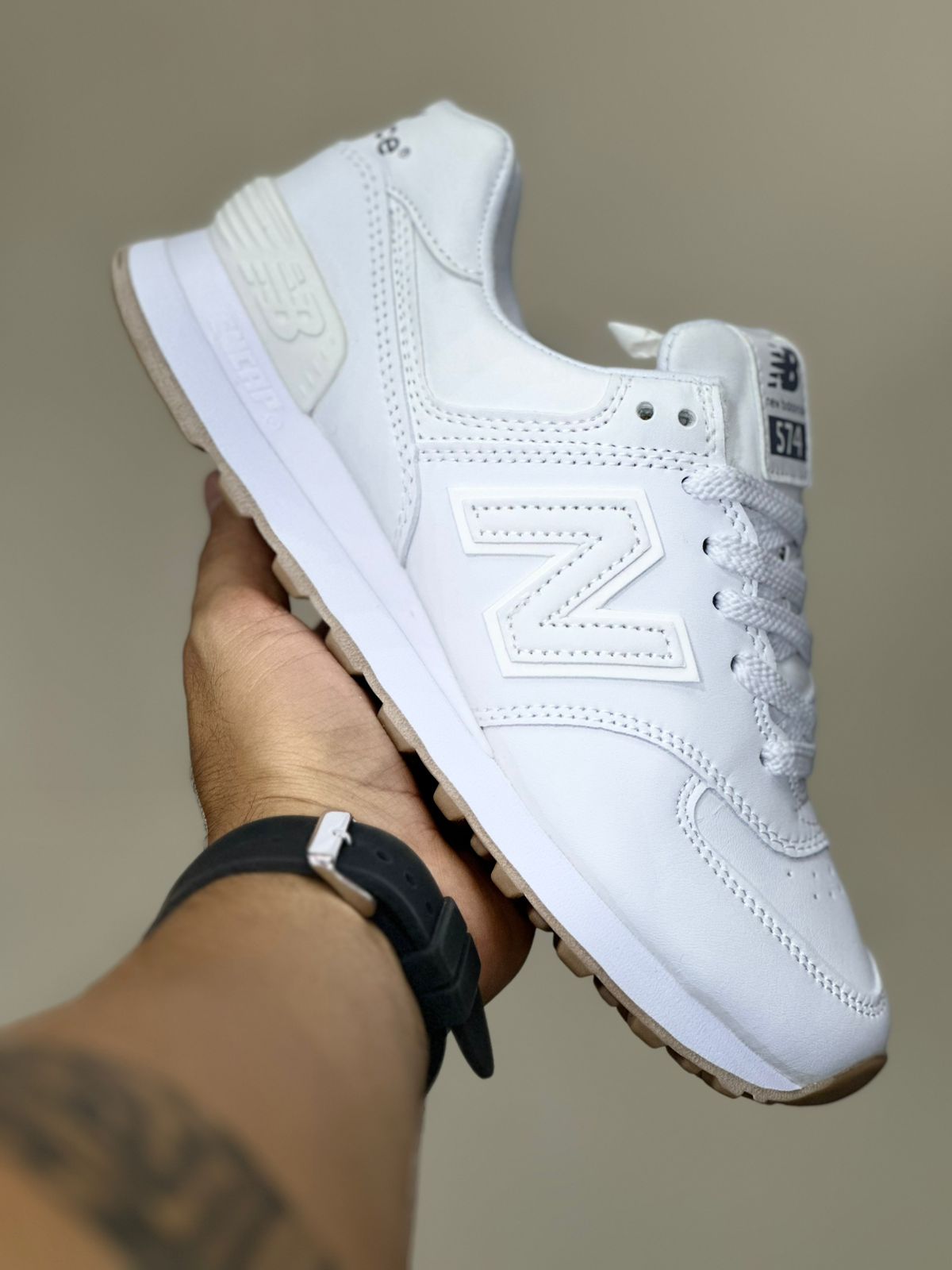 🔥New Balance 574 - Blanco - Mujer