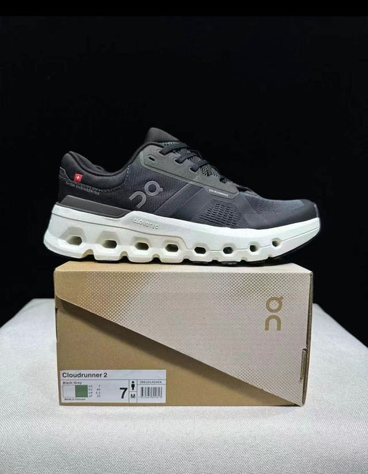 🔥ON CLOUD RUNNER 2 - NEGRO - HOMBRE