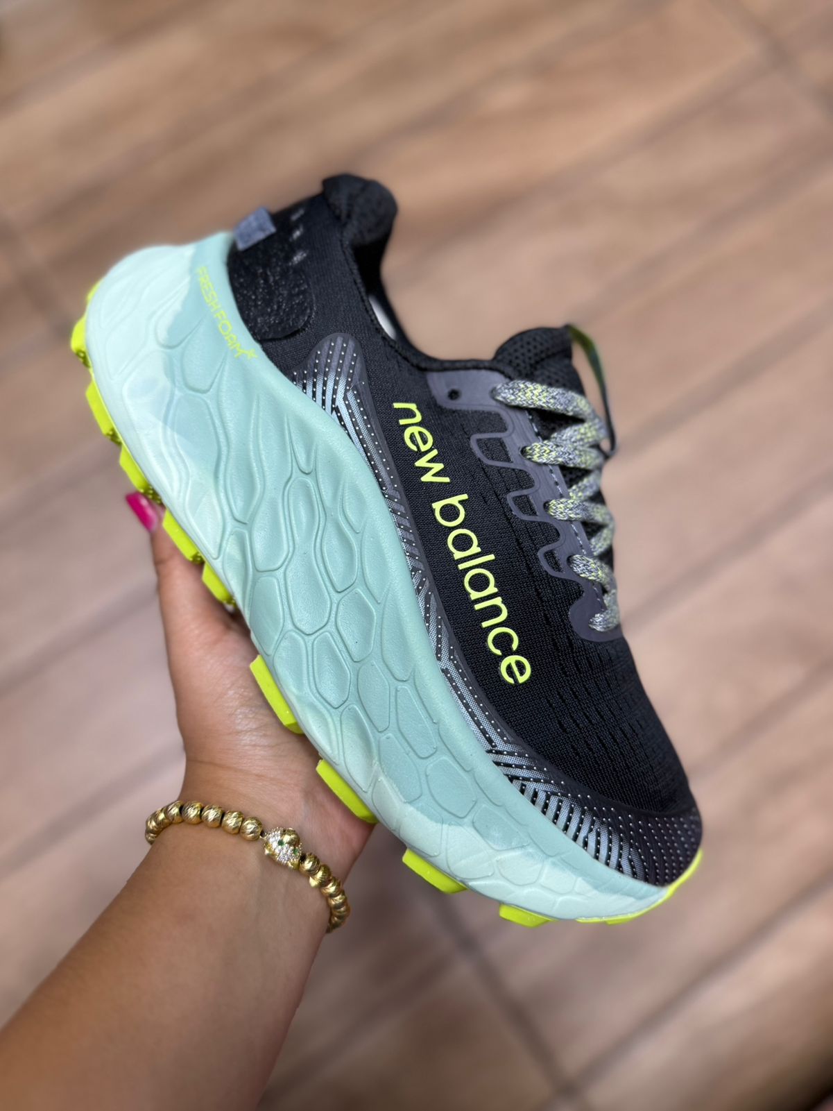 🔥NEW BALANCE FRESH FOAM - MINT SOLE - HOMBRE