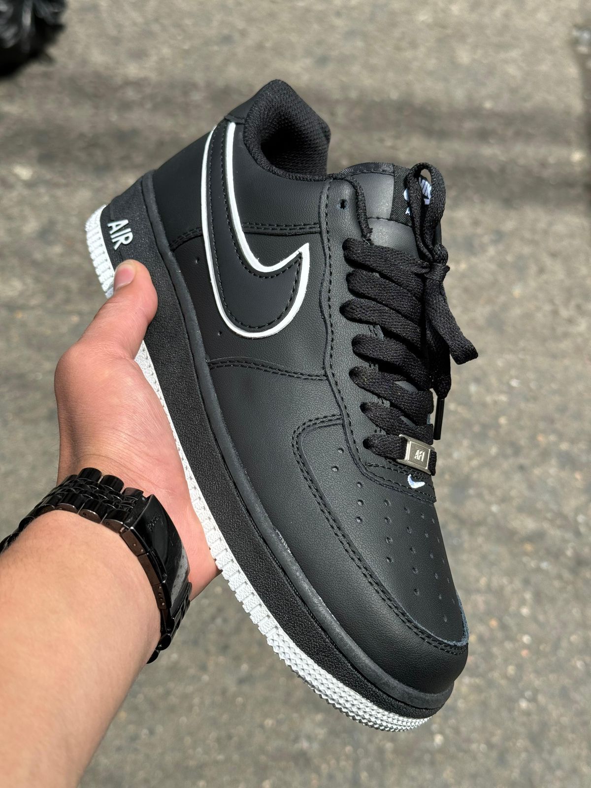 🔥AIR FORCE 1 - OG BLACK - HOMBRE