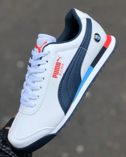 🔥PUMA ROMA - BMW BLANCO / AZUL V2 - HOMBRE
