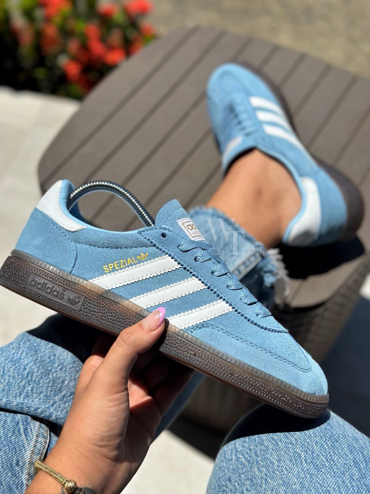 🔥ADIDAS SPEZIAL - SKYBLUE -  UNISEX