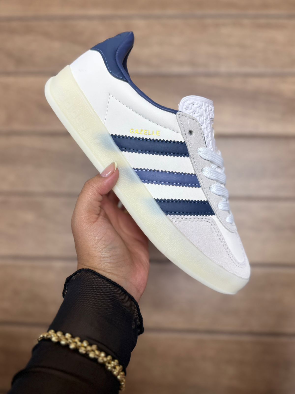 🔥ADIDAS GAZELLE - CLOUD -  MUJER