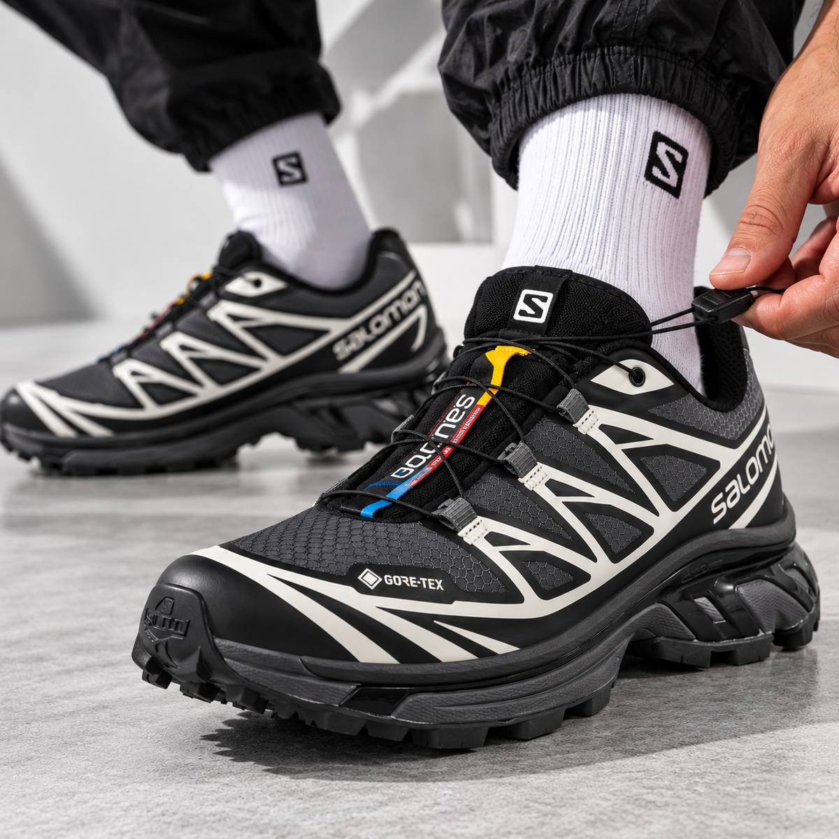 🔥SALOMON XT-6 - G BLACK - HOMBRE