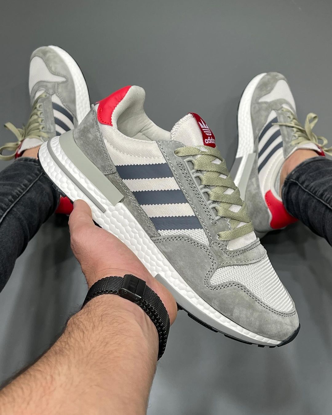 🔥ADIDAS ZX5 - GRIS - HOMBRE