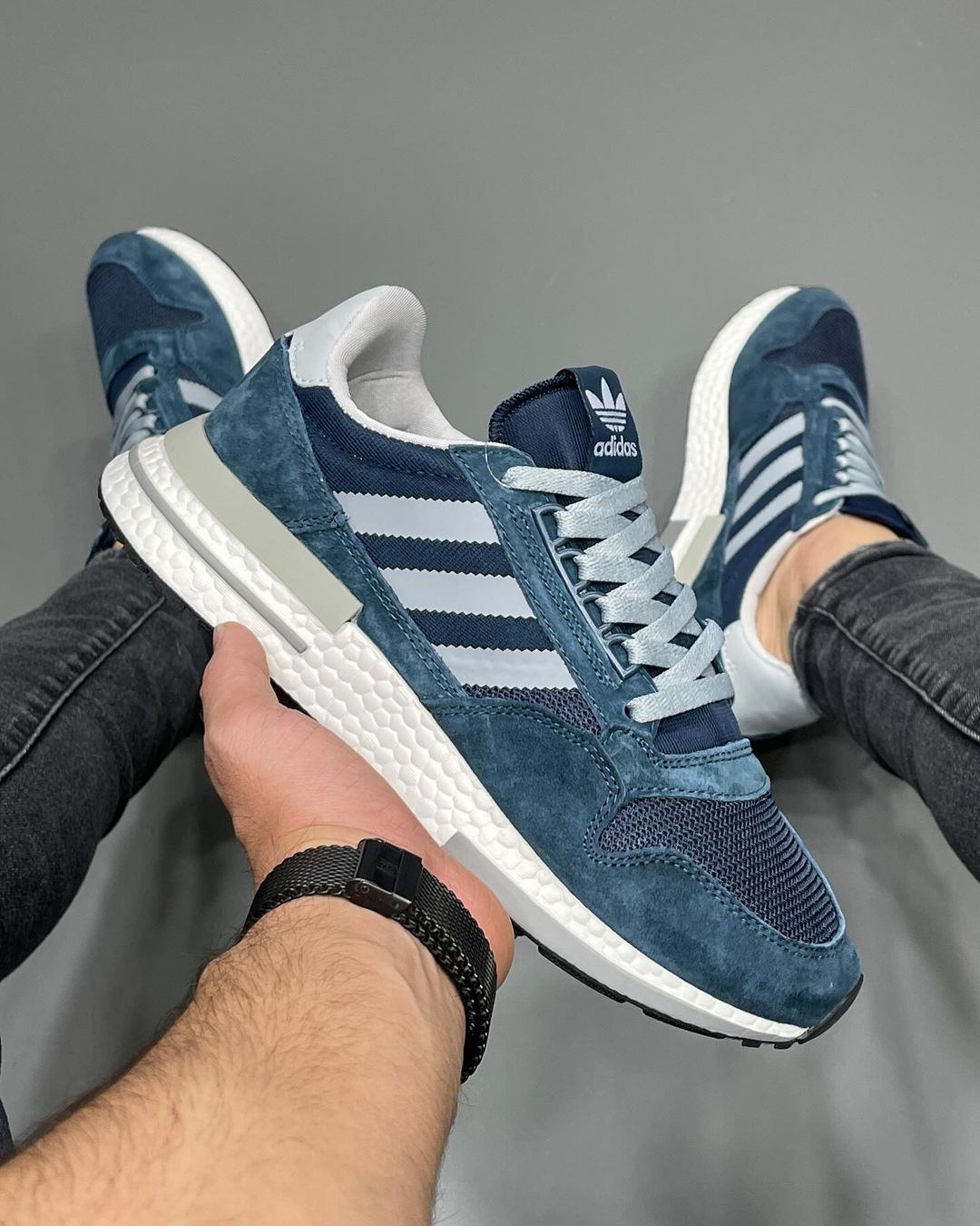 🔥ADIDAS ZX5 - AZUL - HOMBRE