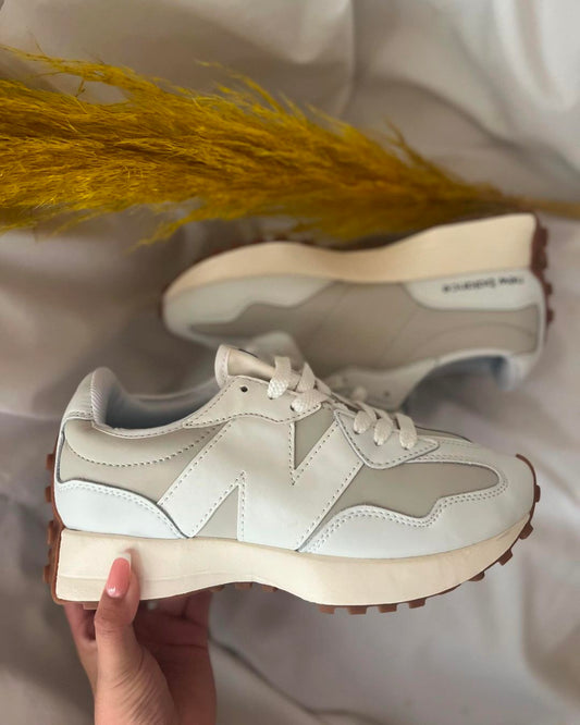 🔥NEW BALANCE 327 - BLANCO -  MUJER