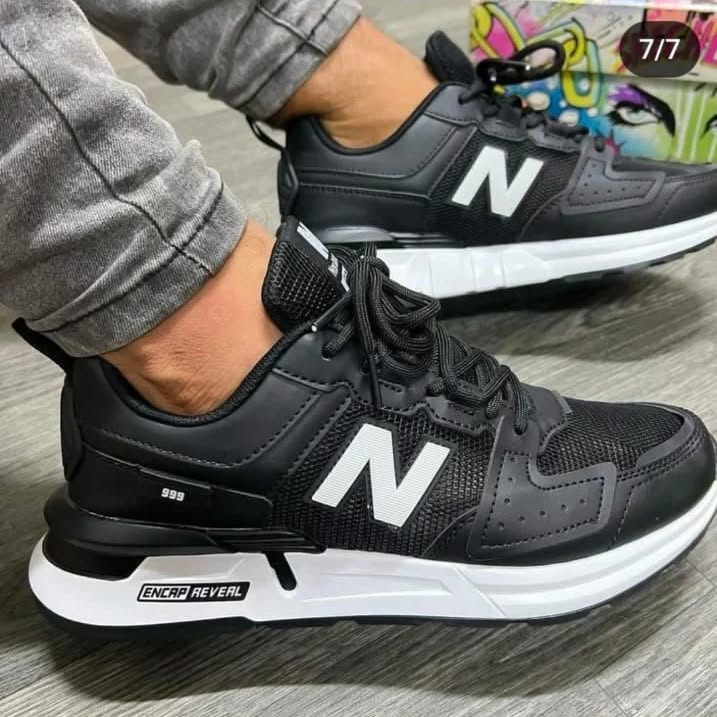 🔥NEW BALANCE 999 - NEGRO - HOMBRE