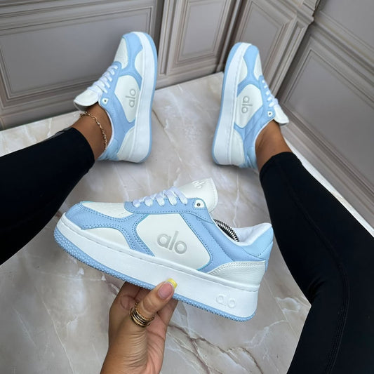 🔥ALO COURT CLASSIC - AZUL PASTEL - MUJER