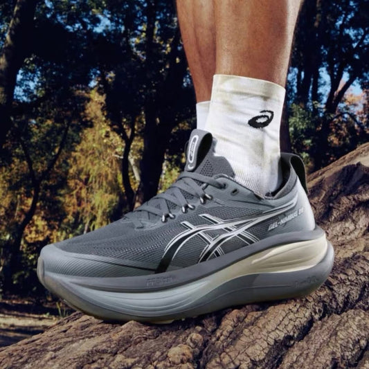 🔥ASICS NIMBUS 28 - GRIS V2 - HOMBRE